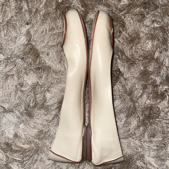 Two pairs of Tory Burch Ballet Flats. Dusted Pink and Cream. - Picture 7 of 10